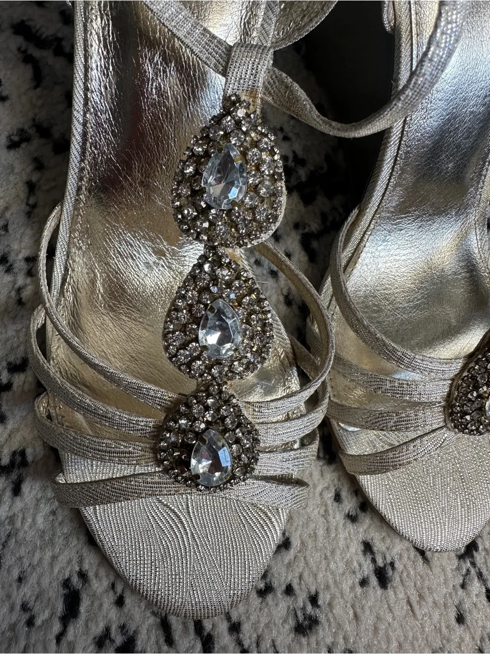 Adrianna Papell glittering arrangement
